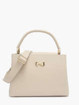 Handtas Magnolia Leder Nathan baume Beige eden 3