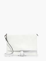 Cross Body Tas Caviar Leder Milano Wit caviar CA22112
