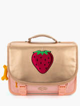 Boekentas 2 Compartimenten Lily Girls Stones and bones Roze girls G