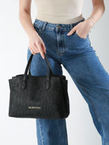 Handtas Pansy Valentino Zwart pansy VBS8PG04-vue-porte