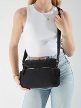 Cross Body Tas Kaya Hexagona Blauw kaya 5920187-vue-porte