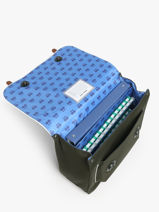 Boekentas 2 Compartimenten Jeune premier Groen daydream boys B-vue-porte