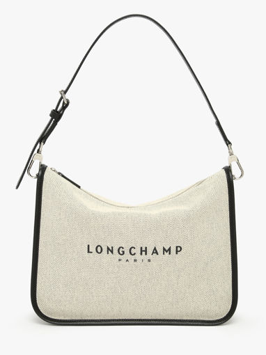Longchamp Essential toile Schoudertas Beige