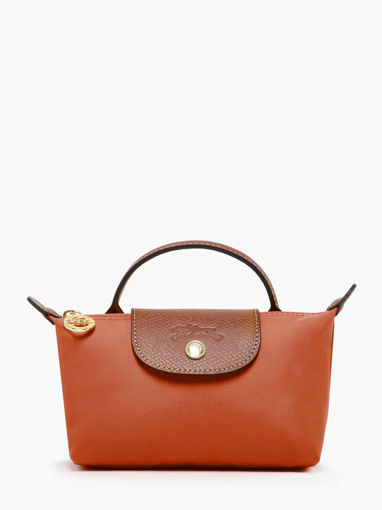 Longchamp Le pliage original Clutch Oranje