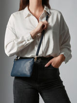 Cross Body Tas Tradition Cuir Etrier Blauw tradition ETRA0141-vue-porte
