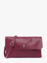 Cross Body Tas Caviar Leder Milano Violet caviar CA23067