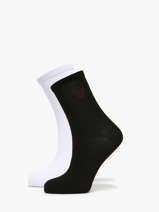 Sokken Pieces Zwart socks women 17108765