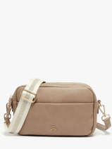 Cross Body Tas Soft Lulu castagnette Bruin soft YAHIA