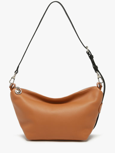 Longchamp Besace longchamp cuir Schoudertas Bruin