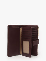 Portefeuille By byblos Rood jalia BS72B44-vue-porte