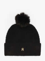 Muts Tommy hilfiger Zwart th pom pom  AW17817