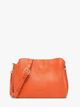 Cross Body Tas Helena Leder Francinel Oranje helena 22944