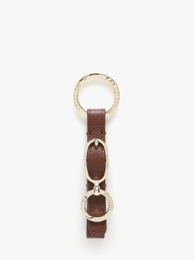 Longchamp Le foulonn Sleutelhanger Bruin