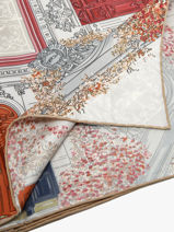 Longchamp Soie gots Sjaal Groen-vue-porte