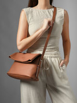 Cross Body Tas Cavalier Leder Etrier Bruin cavalier ECLR135M-vue-porte