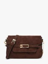 Cross Body Tas Buckle Lulu castagnette Bruin buckle D