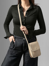 Cross Body Tas Brodery Miniprix Beige brodery 19675-vue-porte