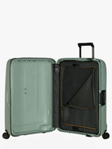 Harde Harde Reiskoffer Essens Samsonite Groen essens 146912-vue-porte