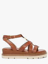Sandalen Uit Leder Tamaris Bruin women 46