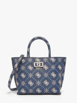 Handtas Emelie Logo Guess Blauw emelie logo GP992875