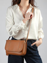 Cross Body Tas M Victoire Leder Lancel Bruin victoire A13992-vue-porte