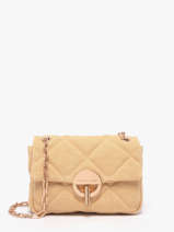 Cross Body Tas Moon Linnen Vanessa bruno Geel moon 70V40326