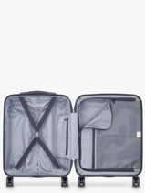 Handbagage Delsey Zwart air armour 800-vue-porte