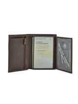 Portefeuille Diego Leder Arthur & aston Bruin diego 1438-805-vue-porte