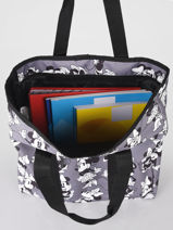 Schoudertas Minnie Mouse Mickey and minnie mouse Grijs fashion 2034-vue-porte