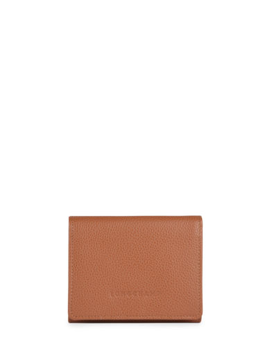 Longchamp Le foulonn Portefeuille Bruin