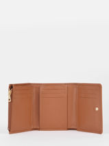 Longchamp Le foulonn Portefeuille Bruin-vue-porte