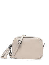 Cross Body Tas Caviar Leder Milano Beige caviar CA2006N