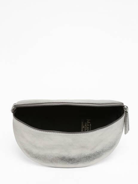 Heuptasje Nine Leder Milano Zilver nine NI21123 ander zicht 3