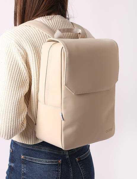 Rugzak Nuitée Cluse Beige backpack 363073 ander zicht 1