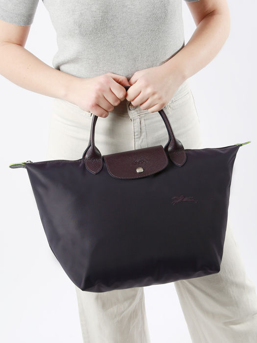 Longchamp Le pliage green Handtas Violet