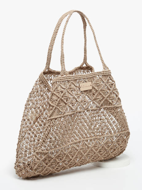 Schoudertas Tanaisie Uit Gevlochten Jute Woomen Beige tanaisie - 00WTAN01 ander zicht 1