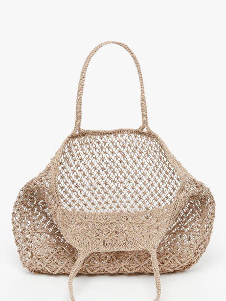 Schoudertas Tanaisie Uit Gevlochten Jute Woomen Beige tanaisie - 00WTAN01 ander zicht 2