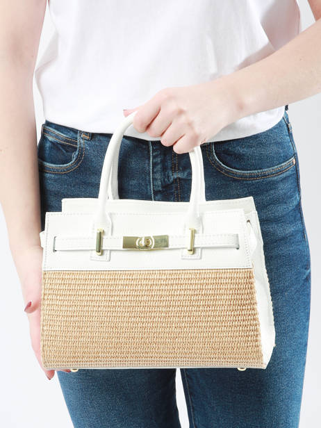 Handtas Capri Milano Wit capri CP23114 ander zicht 1