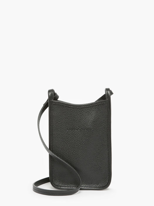 Longchamp Le foulonné Etui ipod/cd Zwart
