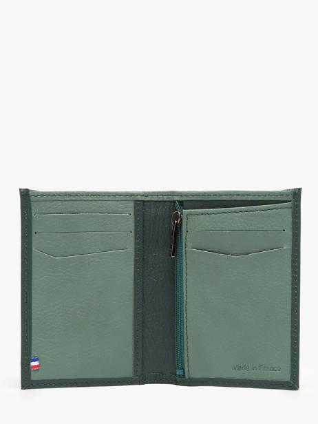 Portefeuille Met Portemonnee Cadence Leder Etrier Groen cadence ECAD5010 ander zicht 1