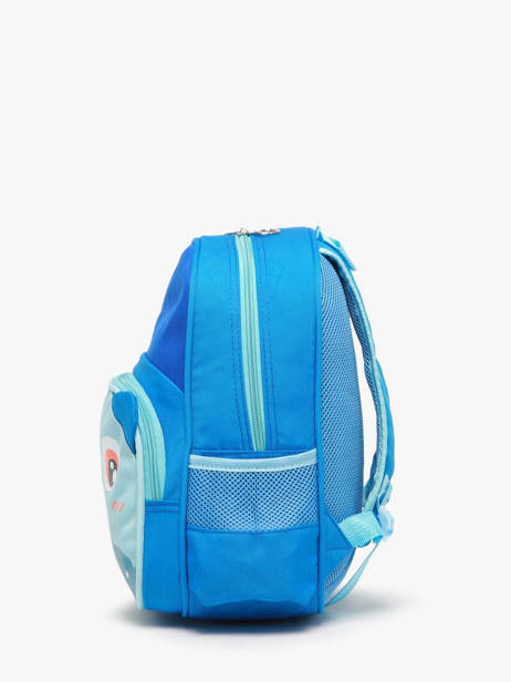 Mini Rugzak Miniprix Blauw animal 608 ander zicht 2