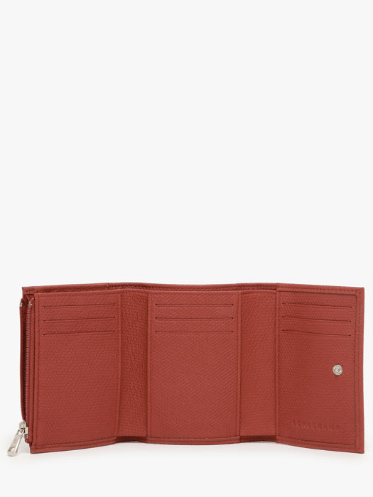 Longchamp Le roseau Portefeuille Bruin