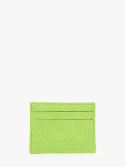 Longchamp Le roseau Kredietkaarthouder Groen