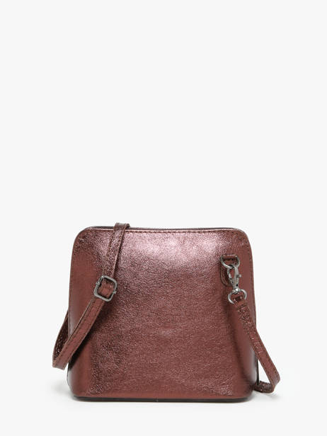 Cross Body Tas Nine Leder Milano Bruin nine NI23117N