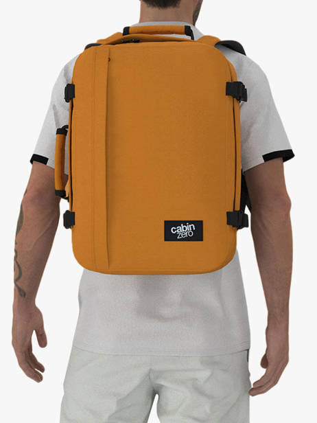 Handbagage Rugzak Cabin Lc Cabin zero Geel cabin lc CZ17 ander zicht 1