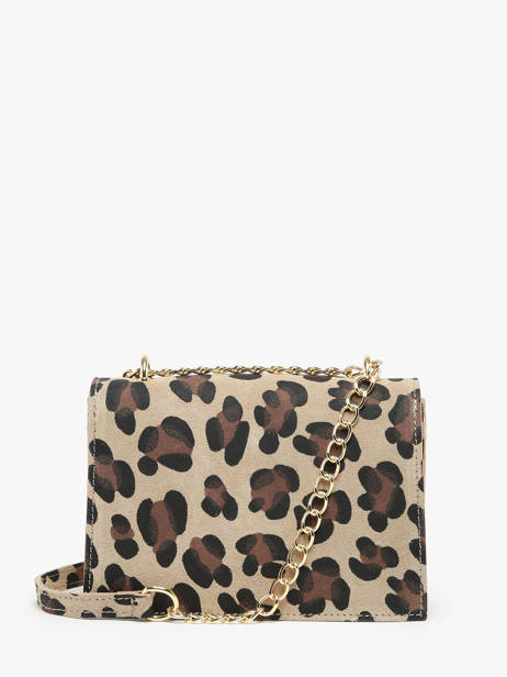 Cross Body Tas Velvet Leopardo Leder Milano Veelkleurig velvet leopardo VL21121 ander zicht 4