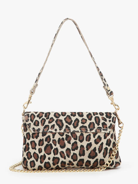 Cross Body Tas Velvet Leopardo Leder Milano Veelkleurig velvet leopardo VL24063 ander zicht 4