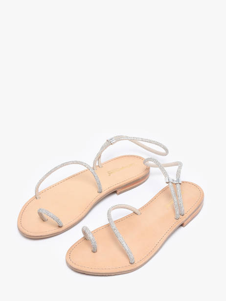Open Sandalen Les tropeziennes Zilver women HODAXA ander zicht 1
