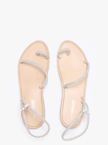 Open Sandalen Les tropeziennes Zilver women HODAXA ander zicht 3