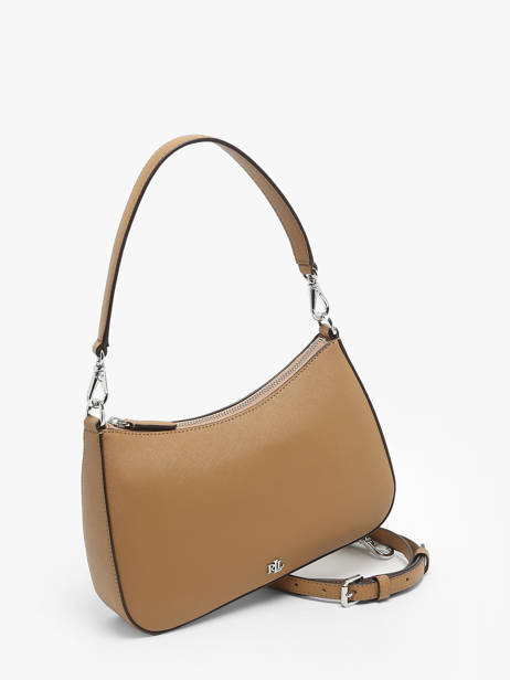 Schoudertas Danni 26 Leder Lauren ralph lauren Bruin danni 31883768 ander zicht 2